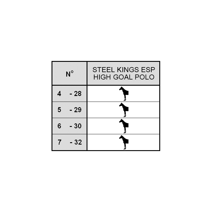 STEEL KINGS ESP HIGH GOAL POLO ANTERIORE 1 CLIP
